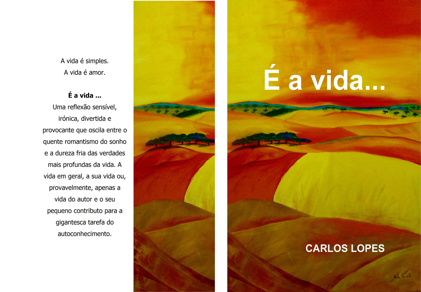 Livro "É a vida" - Carlos Lopes