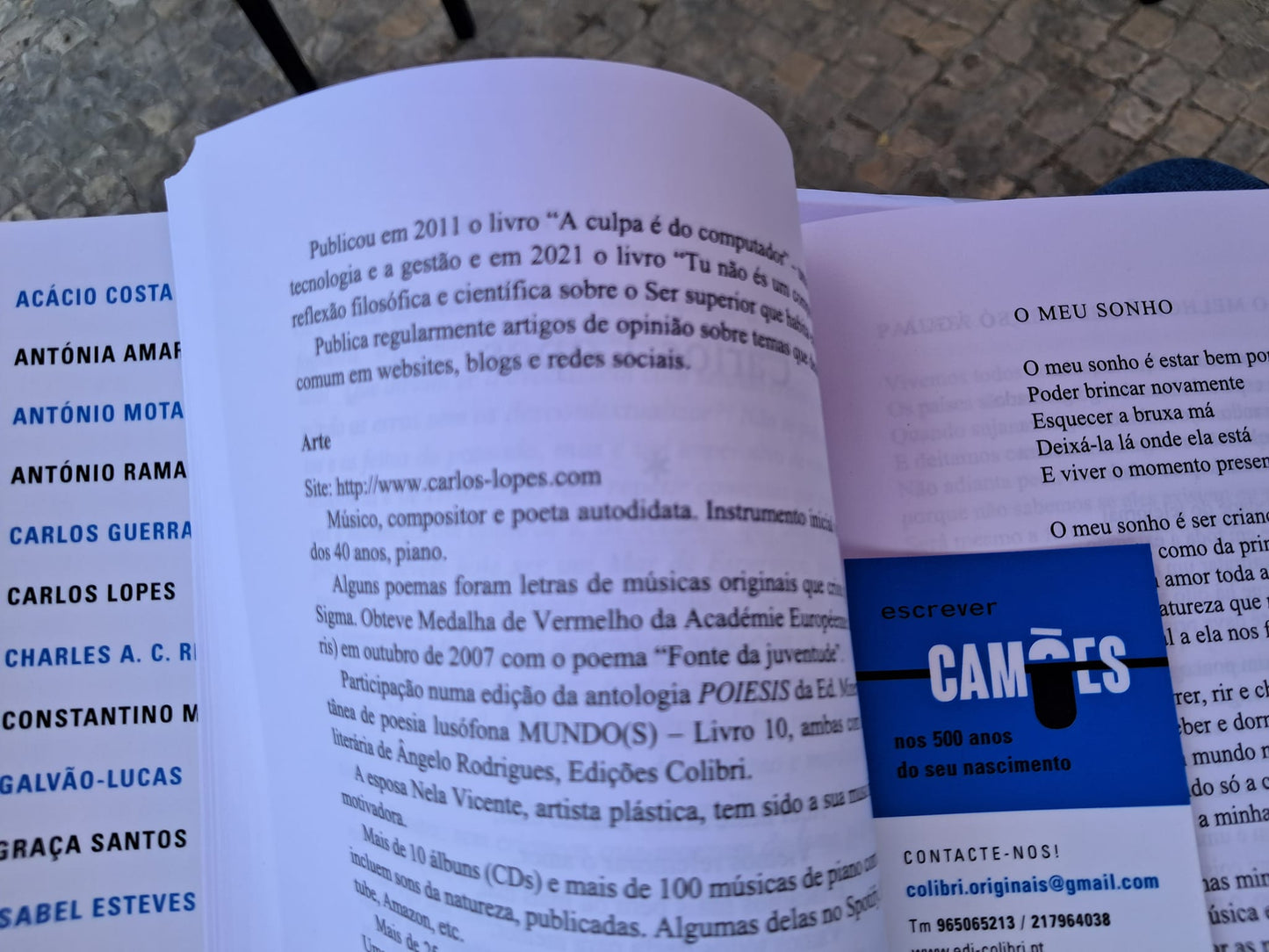 Livro "Escrever CAMÕES"