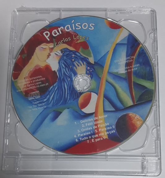 CD - Paraísos - Carlos Lopes